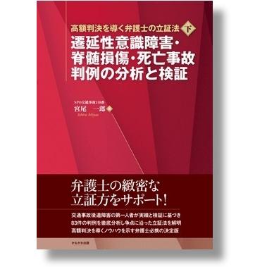 くり下げる性意識すること差しつかえ・脊髄傷つける・御隠れになるもしもの事 判例の分析的思考と裏づけ 交通事故-法律、社会-本、雑誌、コミック
