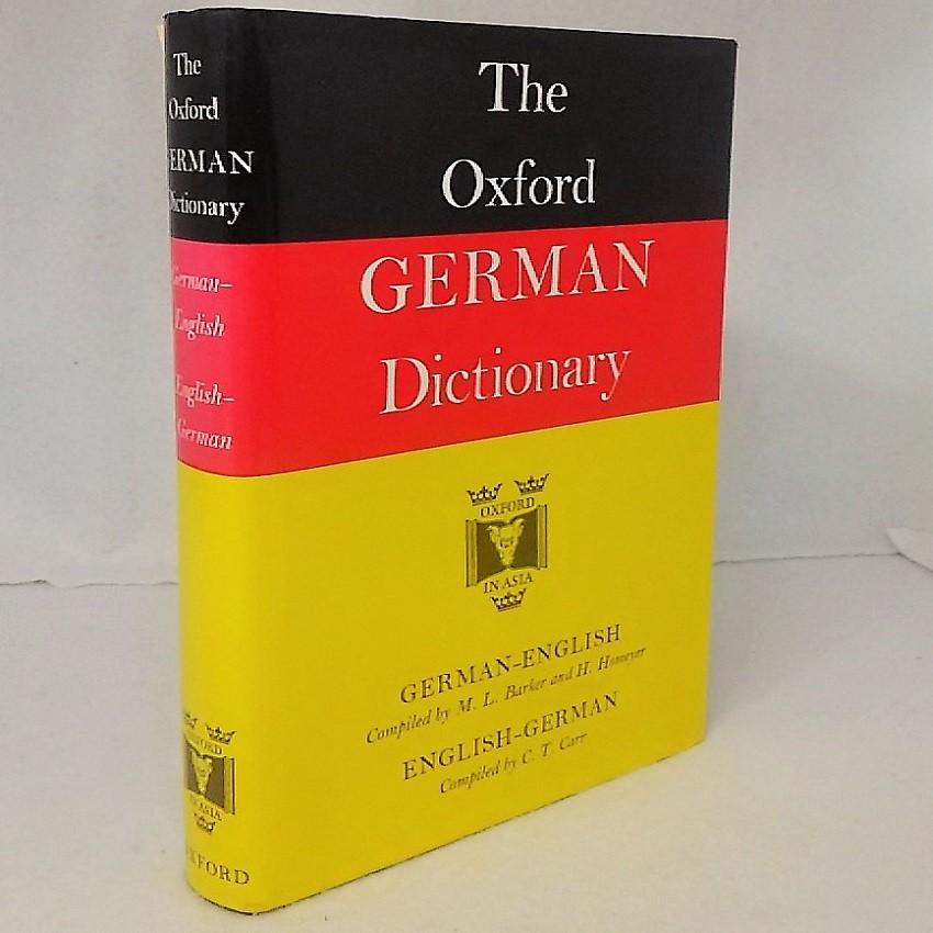 The Oxford GERMAN Dictionary GERMANENGLISH/ENGLISHGERMAN OXFORD