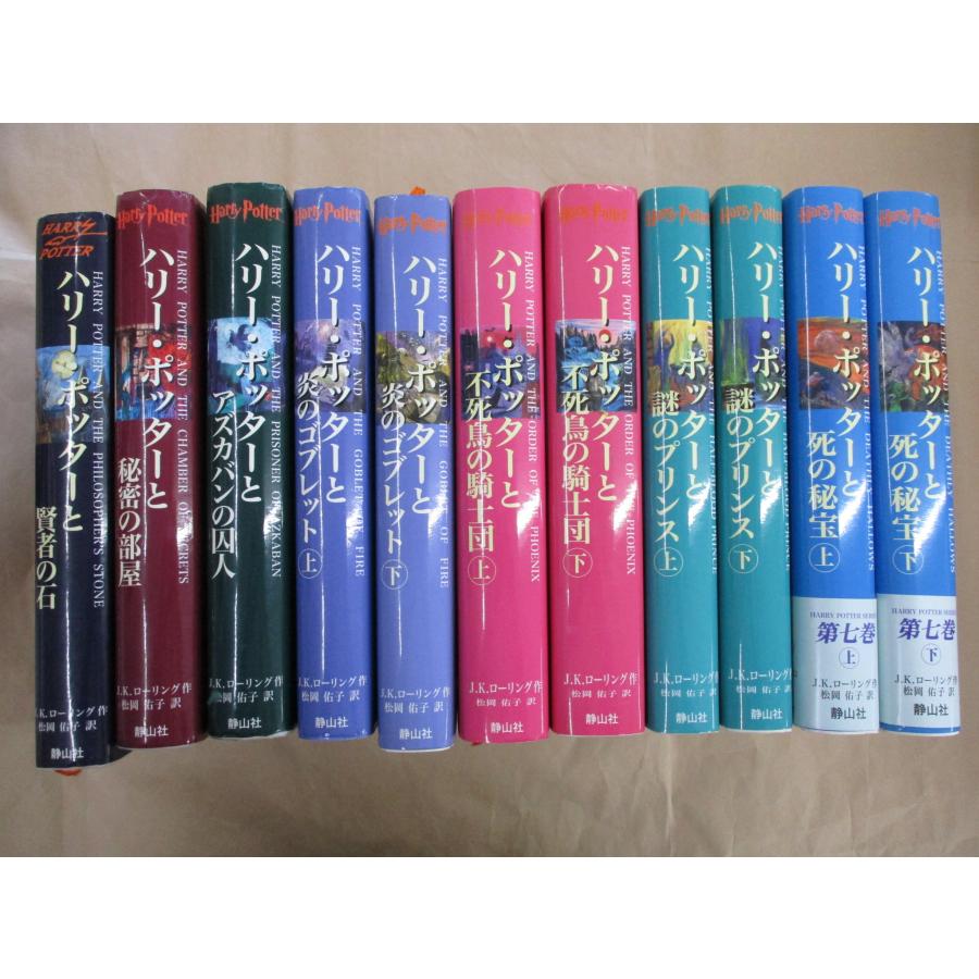 ハリー ポッターシリーズ 全7巻 全11冊 J K ローリング 松岡佑子 静山社 全巻ふくろう通信付 1 10 68 ブックボックス東新田店 通販 Yahoo ショッピング