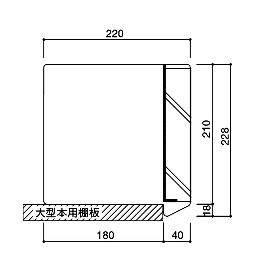 エフセル 差込表示板 ポケット付 大型本 10枚｜bookbuddy｜03