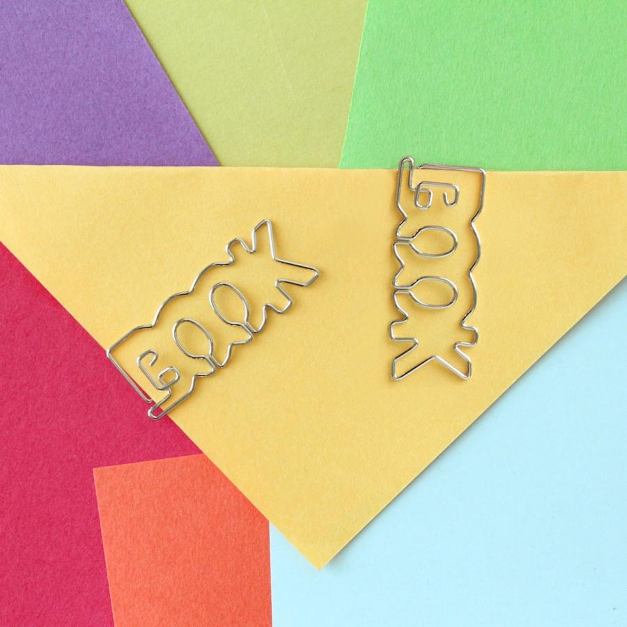 ブック ゼムクリップ BOOK型 (メール便可) : Book Buddy - 通販