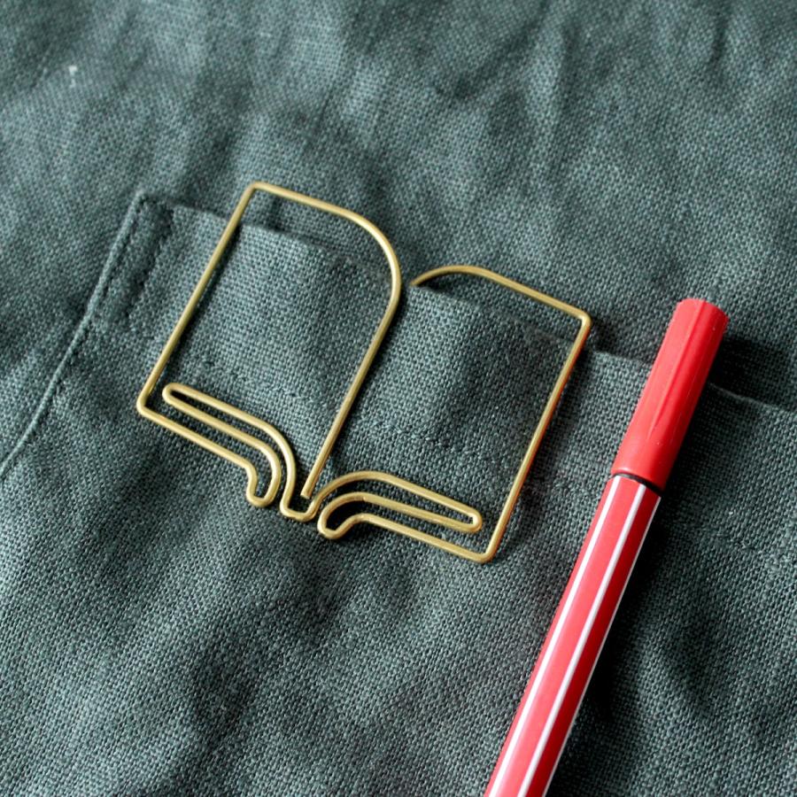 ブック ビック クリップ 本型 (メール便可) : Book Buddy - 通販