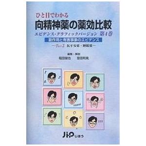 ひと目でわかる向精神薬の薬効比較 エビデンス・グラフィックバージョン 第4巻/稲田俊也/笹田和見｜bookfan