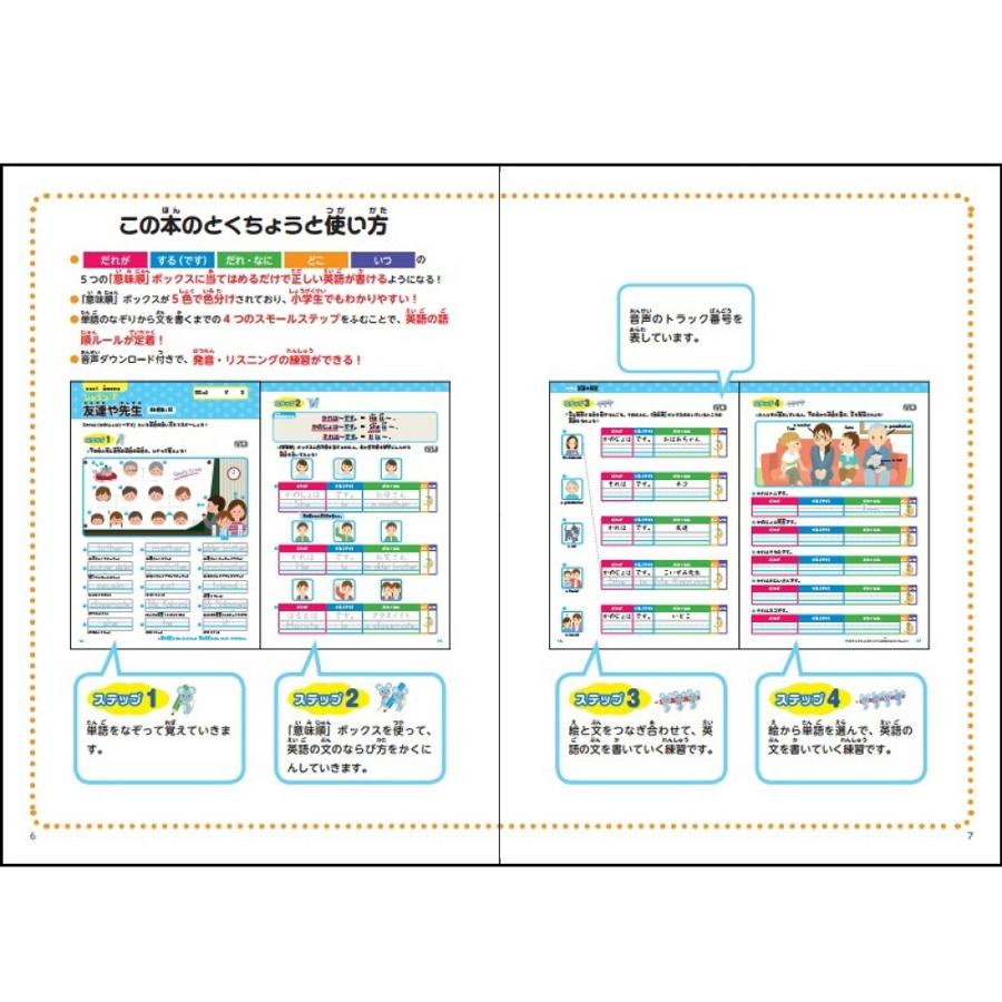 「意味順」だからできる!小学生のための英文法ドリル 1/中川浩/小泉レイラ/田地野彰｜bookfan｜03