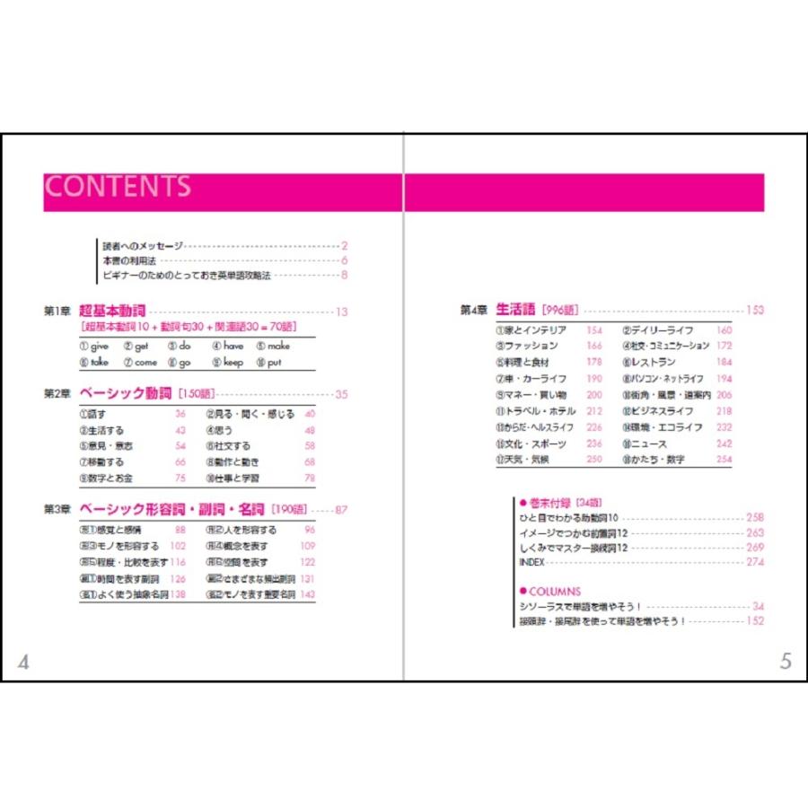 ゼロからスタート英単語 BASIC 1400 だれにでも覚えられるゼッタイ基礎ボキャブラリー/成重寿/妻鳥千鶴子｜bookfan｜02