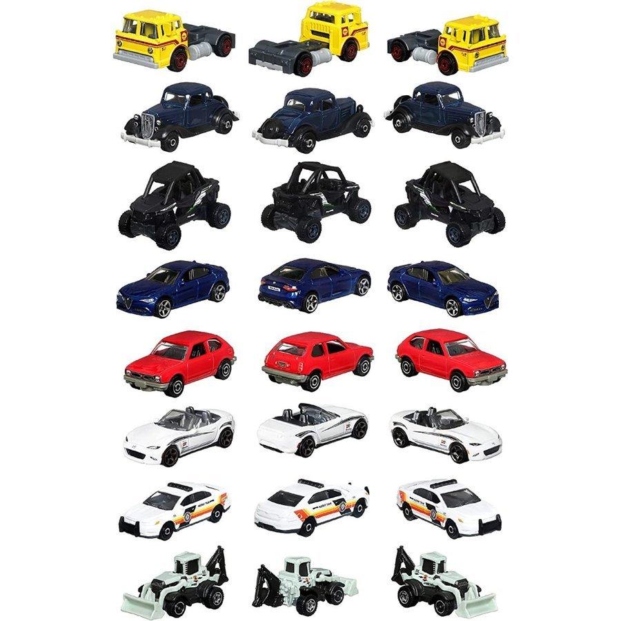ホットウィールHot wheels マッチボックス(Matchbox) ベーシックカー 24台入りアソート (30782-980D)