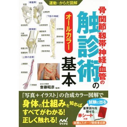 骨・関節・靭帯・神経・血管の触診術の基本 オールカラー 運動・からだ図解/齋藤昭彦(監修)　 | ブランド登録なし