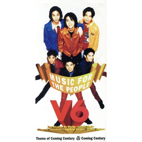 8cm】MUSIC FOR THE PEOPLE/THEME OF COMING CENTURY/V6 : ブックオフ1