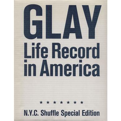 GLAY Life Record in America N Y C Shuffle Special Edition｜Yahoo