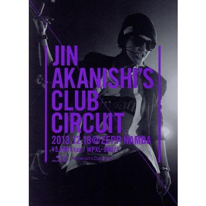 J-POP Blu-ray】Jin Akanishis Club Circuit Tour (初回限定版) 赤西仁