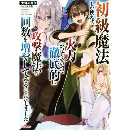 初級魔法しか使えず、火力が足りないので徹底的に攻撃魔法の回数を増やしてみることにしました ＧＡノベル／大地の怒り(著者),しゅがお｜bookoffonline