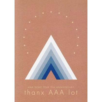 AAA DOME TOUR 15th ANNIVERSARY -thanx lot-(Blu-ray Disc)/AAA