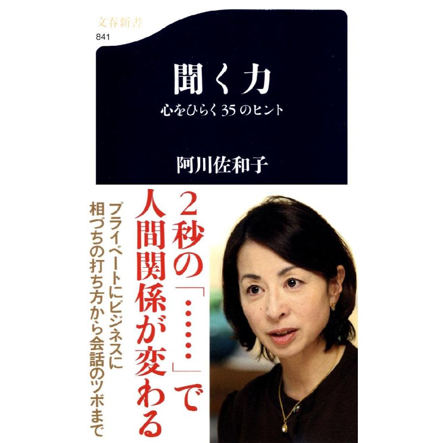 聞く力　心をひらく３５のヒント / 阿川　佐和子　著 | 
