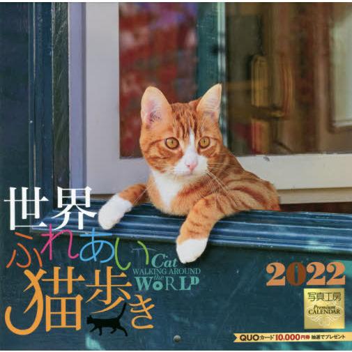 カレンダー　’２２　世界ふれあい猫歩き / 写真工房カレンダ｜books-ogaki