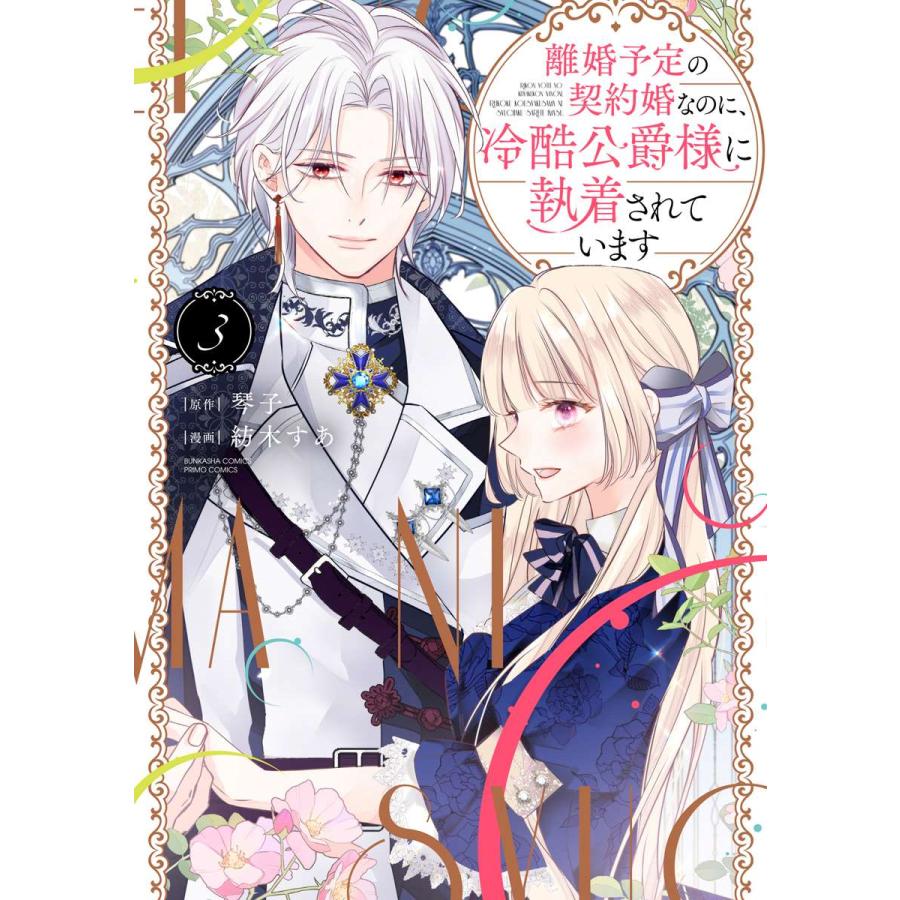 り*ご様 【Wサイン本】琴子/紡木すあ『離婚予定の契約婚なのに、冷酷公爵…』3巻 大垣書店限定特典付] 離婚予定の契約婚なのに、冷酷公爵様に執着され