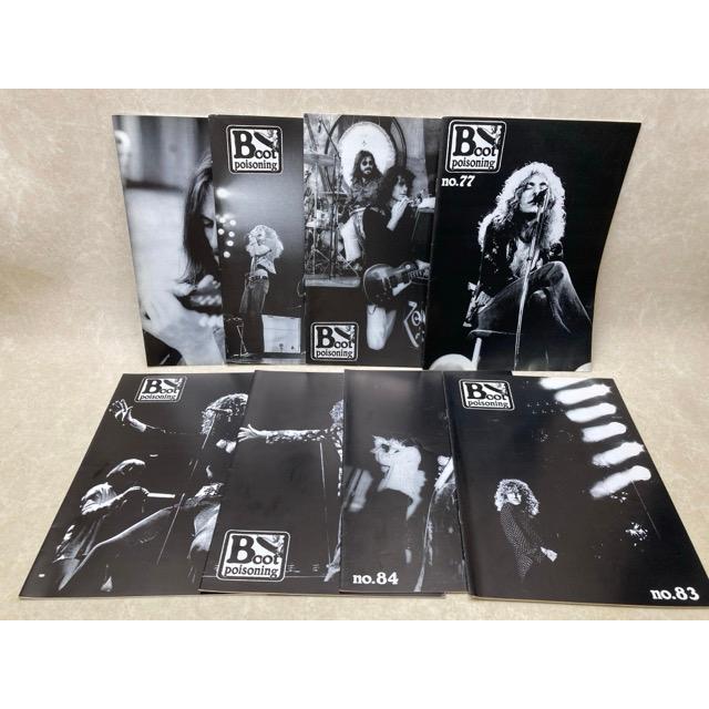 BOOT POISONING 77〜91号の内不揃い8冊／BOOT POISONING 竹本潔史