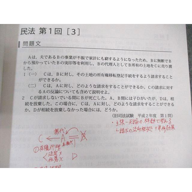 【最終値下げ】アガルート　司法試験論文答案の書き方7冊セット アガルート 司法試験 論文答案の[書き方] 全7科目セット 2020年合格