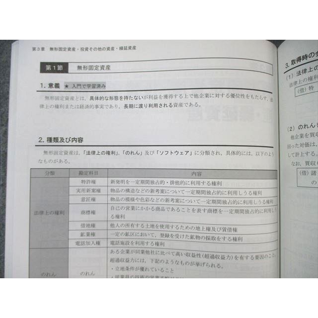 CPA会計学院 公認会計士講座 財務会計論 テキスト/個別計算問題集 2024