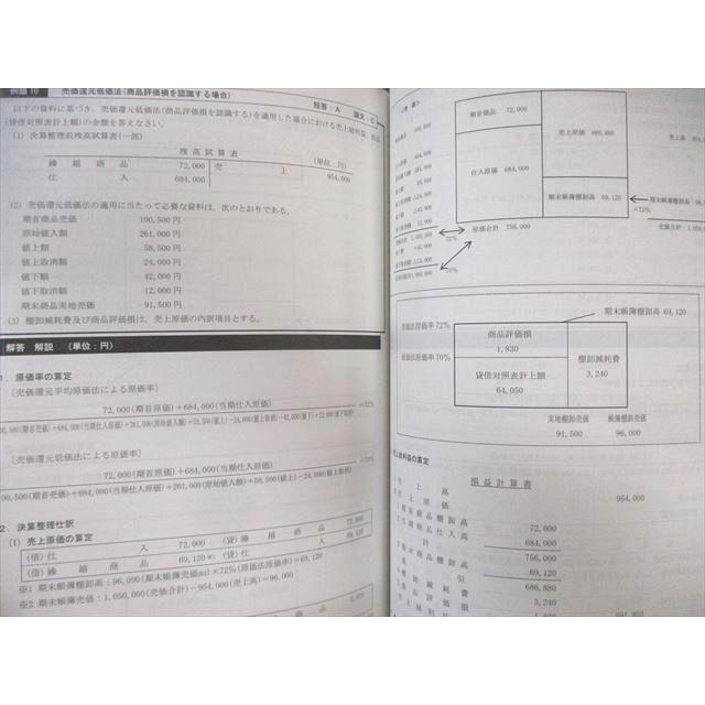 CPA会計学院 公認会計士講座 財務会計論 テキスト/個別計算問題集 2024