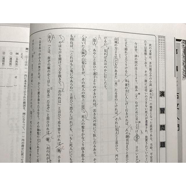 塾専用 高校新演習 スタンダード 古典I/確認テスト/解答解説 2023 計2