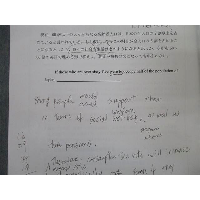 英進館/早稲田アカデミー 高3対象 東京大学 東大特訓 英語 テキスト
