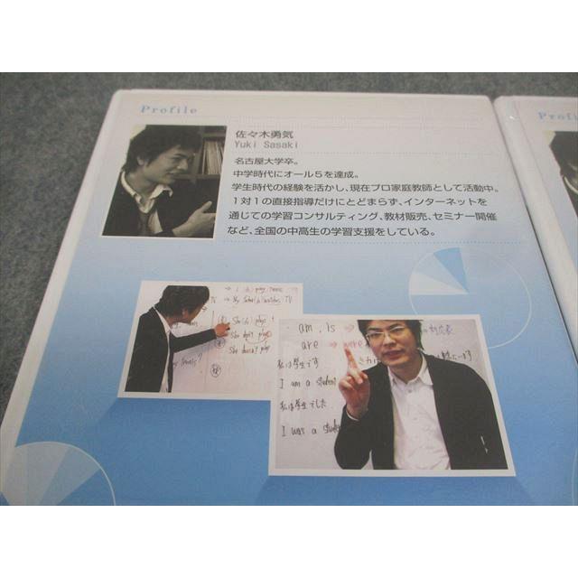 中1 英語完全制覇3時間DVD I/II DVD1枚/DVD1巻 佐々木勇気 029s4D
