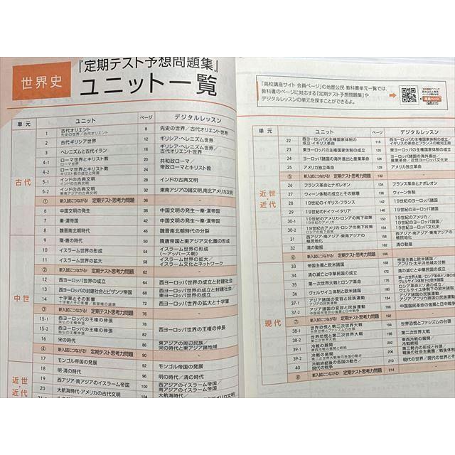 ベネッセ 進研ゼミ高校講座 定期テスト予想問題集 世界史 2022 015S0B