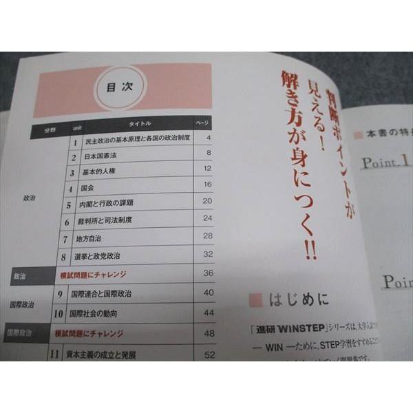 ベネッセ/ラーンズ 進研WINSTEP 政治・経済 改訂版 状態良い 2019