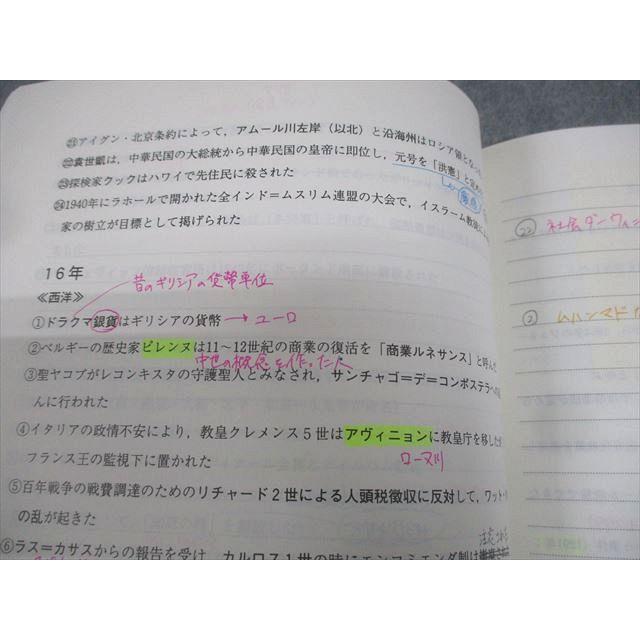 代々木ゼミナール 代ゼミ 早稲田大学 早大世界史予想問題演習 テキスト