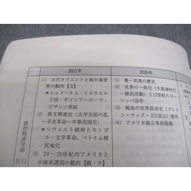 代ゼミ 明治大学 明治大世界史予想問題演習 テキスト 書き込みなし