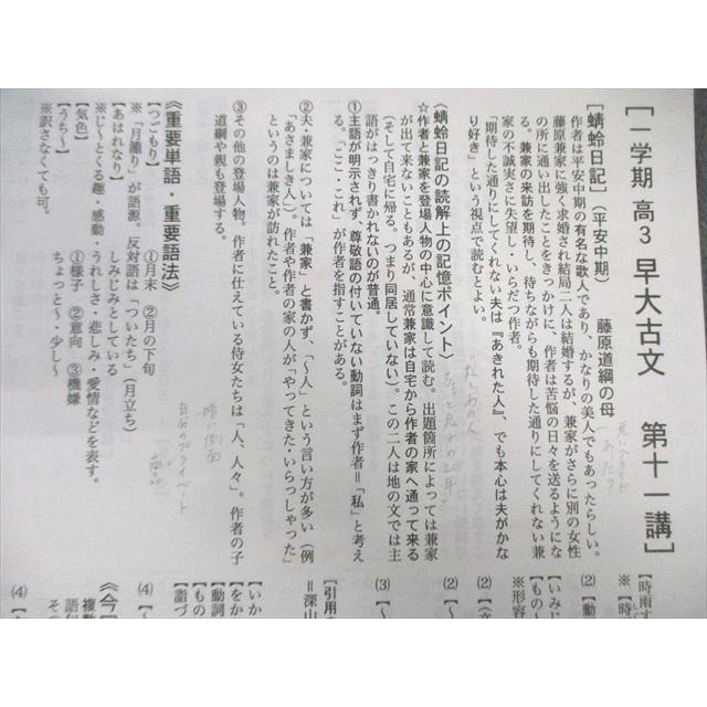 河合塾 トップレベル私大コース 高校グリーンコース 古文 テキスト通年