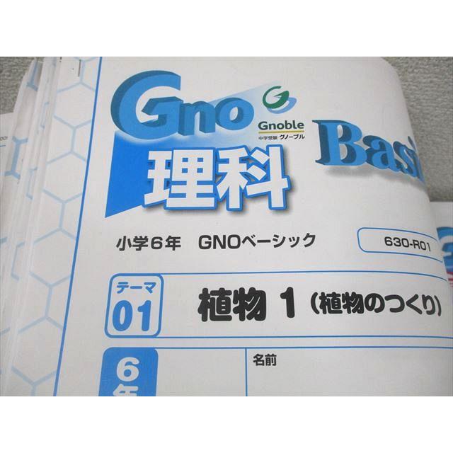 グノーブル Gnoble 理科 6年 テキストセット 通常 春季 夏季 土曜特訓 Gnoble グノーブル 小6 理科 グノベーシック/土曜/志望校/入試対策特訓
