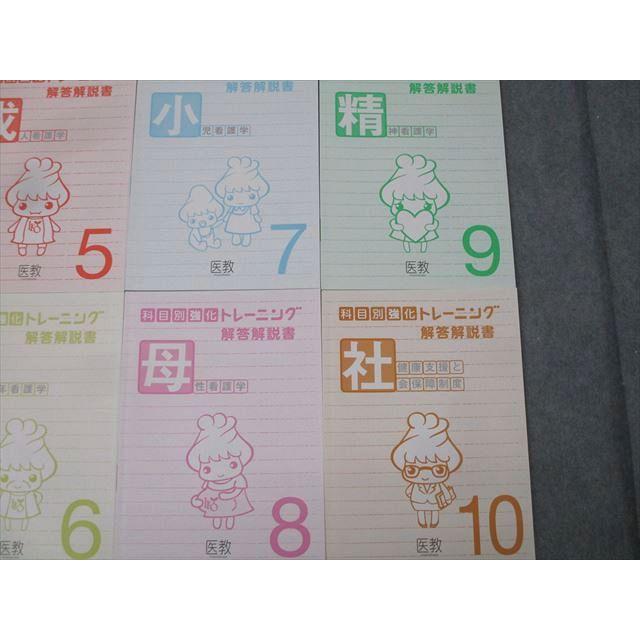 医教 看護師国試 科目別教科トレーニング 解答解説書 人体の構造と機能