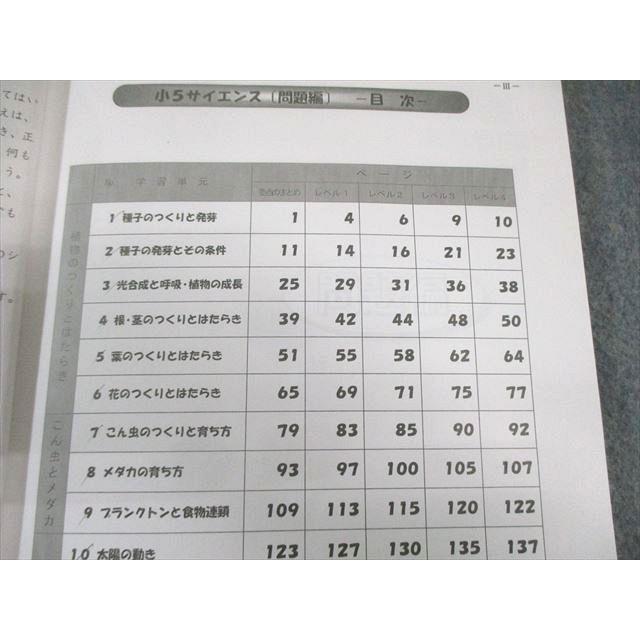 浜学園 小5 サイエンス理科 第1〜3分冊 2021 計3冊 060M2D : ブックス