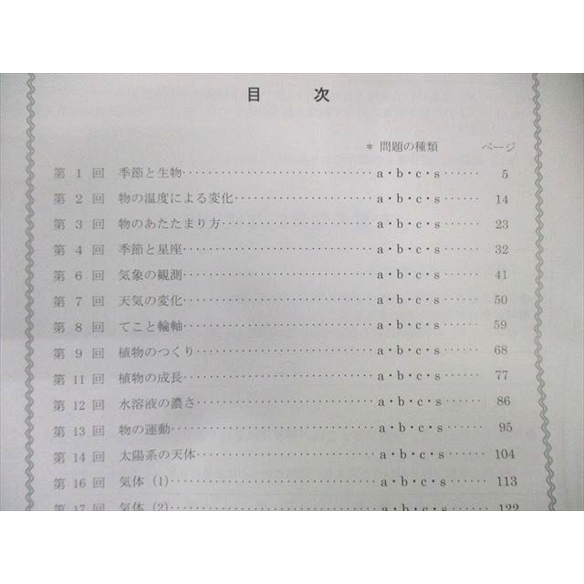 四谷大塚 小5 予習シリーズ準拠 2022年度実施 週テスト問題集 理科 上