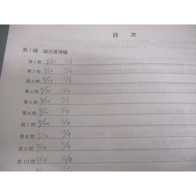 アガルートアカデミー 司法試験 2024 重要問題習得講座 刑法 2024年