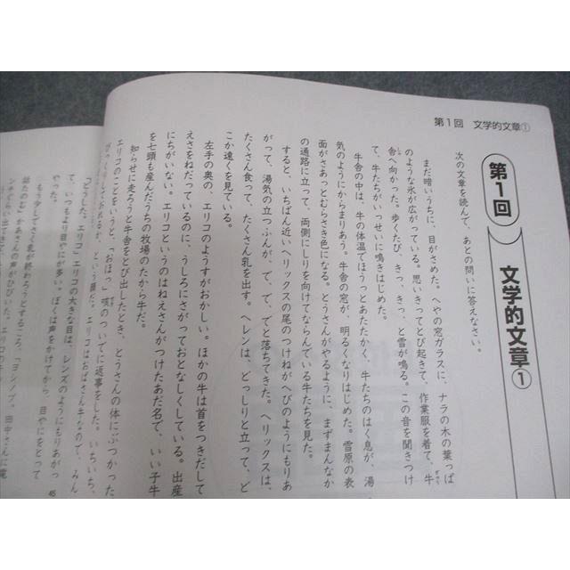 早稲田アカデミー 小6 上位校への国語 春期/夏期 状態良い 2024 計2冊