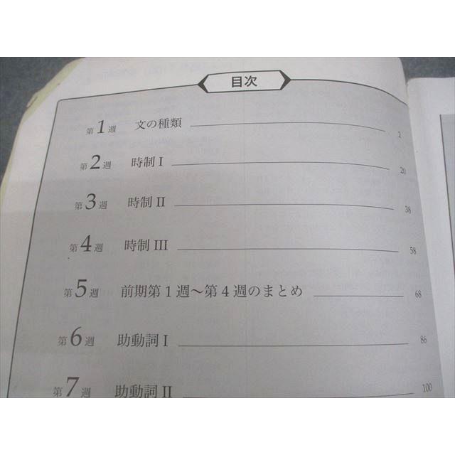 鉄緑会 中2 英語基礎講座 INTERMEDIATE 第1/2部/問題集 テキスト通年