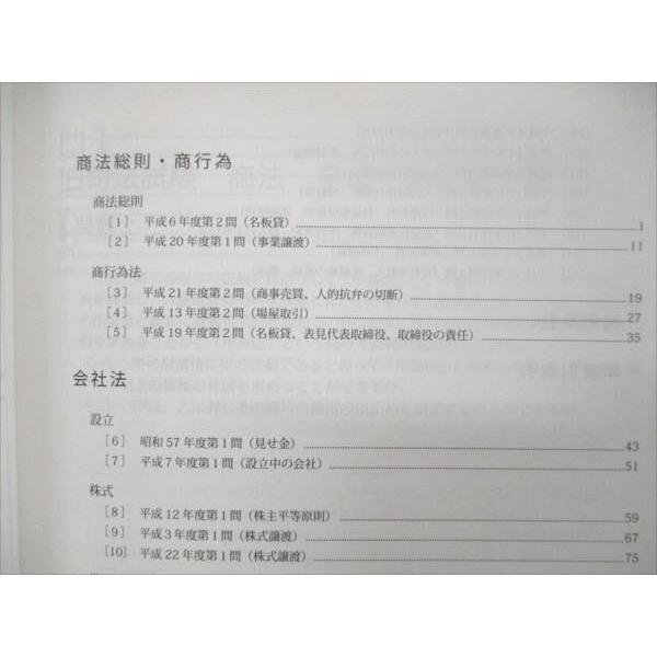 アガルートアカデミー 司法試験 旧司法試験 論文過去問解析講座 商法