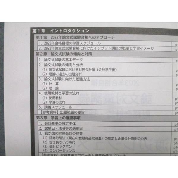 CPA会計学院 公認会計士試験 租税法 速習講義 速習レジュメ1～4 2024年