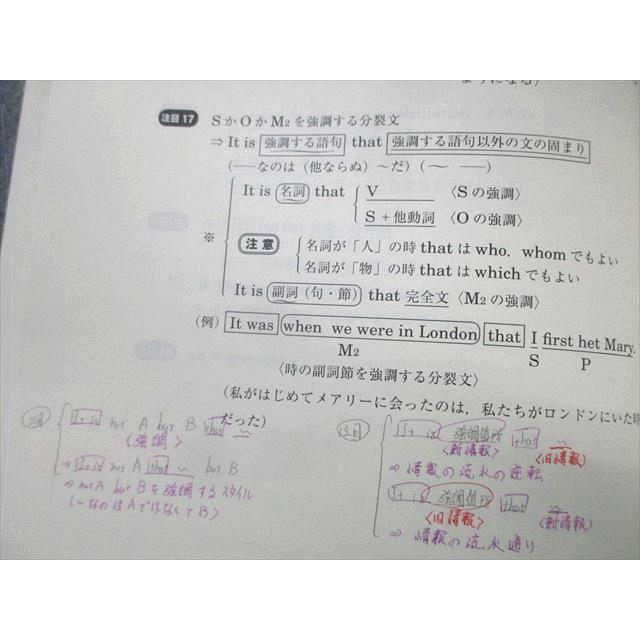 東進 構文理解から難関大の英文を読み解く Part1/2 テキスト通年セット
