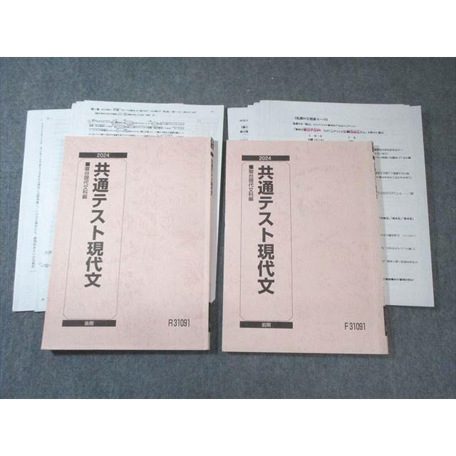 駿台 共通テスト現代文 テキスト通年セット 2024 計2冊 025S0D 駿台 共通テスト現代文 テキスト通年セット 2024 計2冊 025S0D