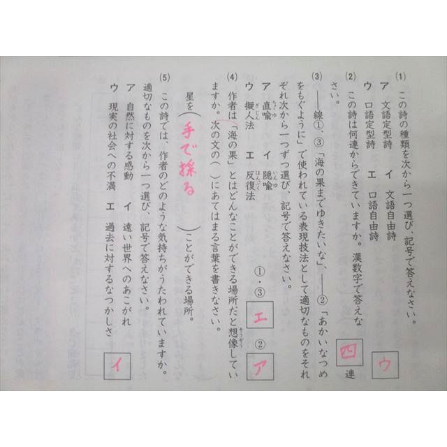 浜学園 5年生 春期/夏期/冬期講習 国語 テキスト通年セット 2021 計3冊