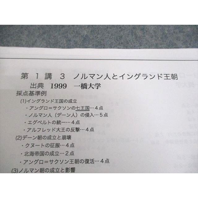 河合塾 一橋大学 一橋大世界史 テキスト 2023 夏期/冬期 計2冊 007s0C