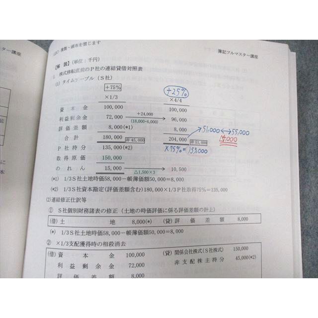 LEC 公認会計士 簿記フルマスター講座 連結組織再編編 2021年合格目標