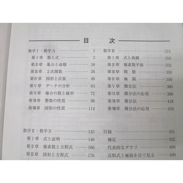 河合塾 数学基本事項集 テキスト【書き込み無し】 2022 基礎・完成
