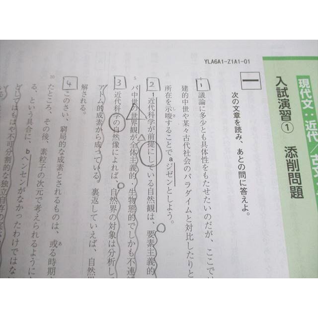 Z会 Zstudy 大学受験 本科 国語 京大理系 2024年3月〜2025年2月