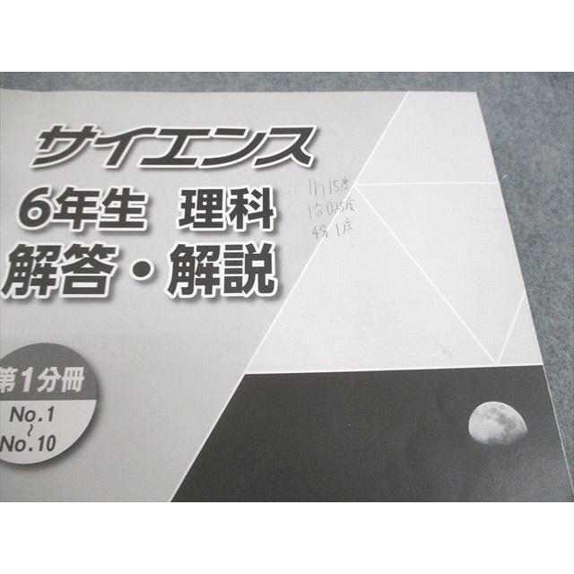 浜学園 小6 理科 サイエンス 問題/要点のまとめ/解答・解説編