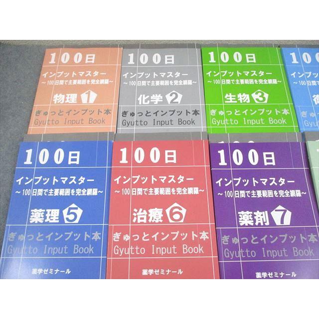 薬学ゼミナール 薬剤師国試 100日インプットマスター ぎゅっと