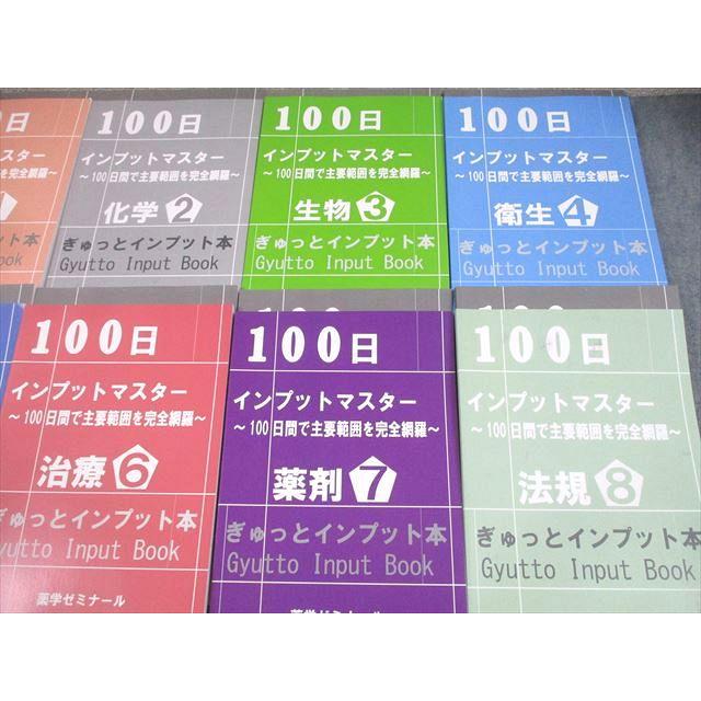 薬学ゼミナール 薬剤師国試 100日インプットマスター ぎゅっと